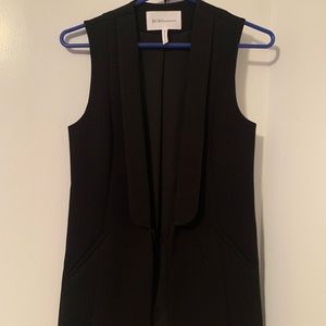 BCBGeneration Long Sleeveless Blazer